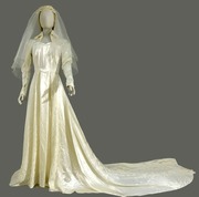 Free download 1950`s Wedding Dress ` Titania` With 1960`s Head Dress free photo or picture to be edited with GIMP online image editor